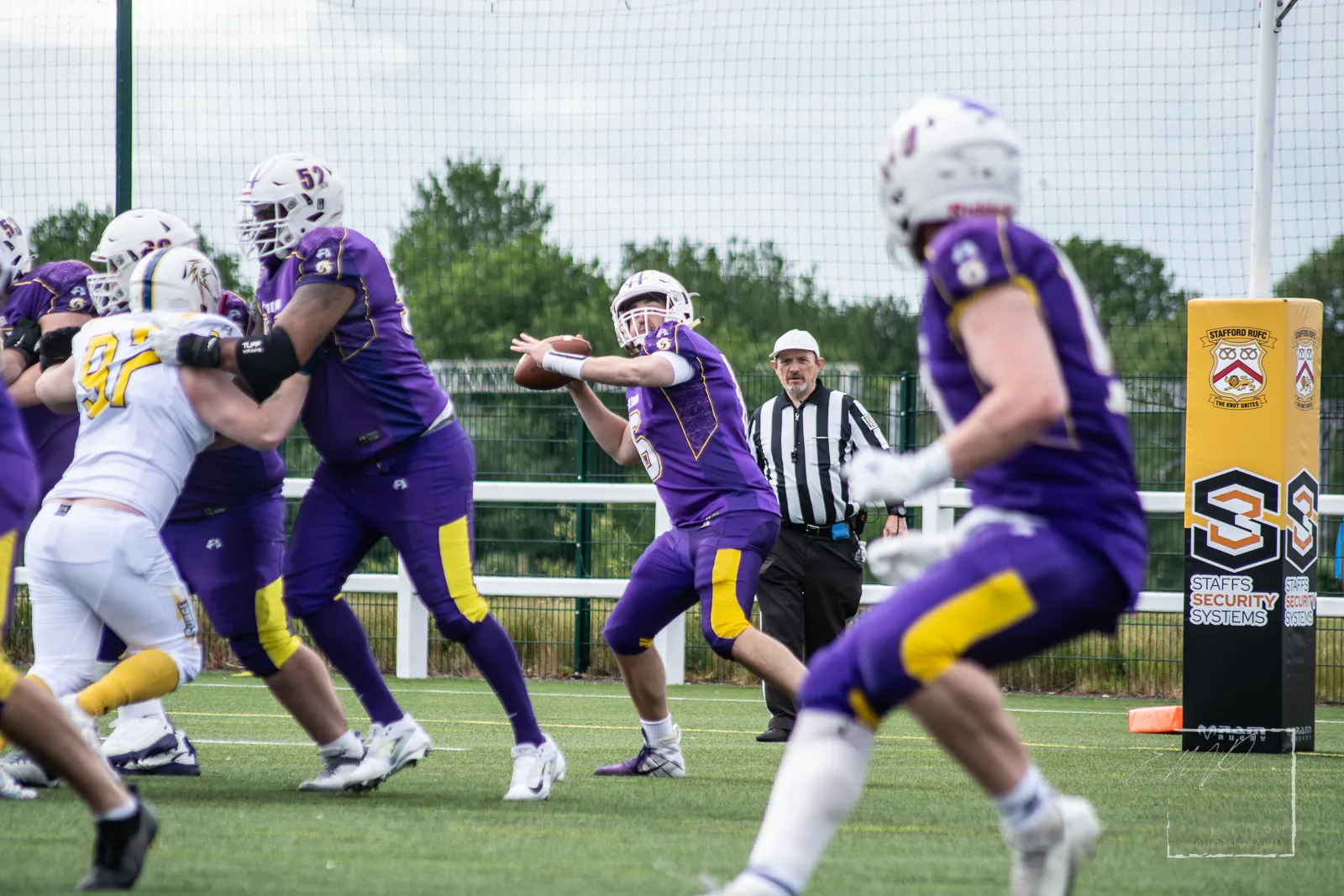 Shropshire Revolution team in game action
